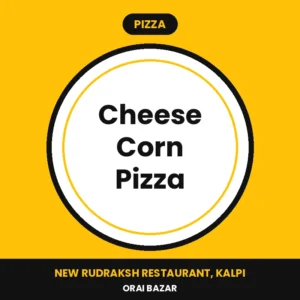 Cheese Corn Pizza