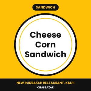 Cheese Corn Sandwich