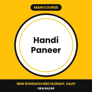 Handi Paneer