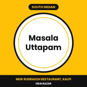 Masala Uttapam