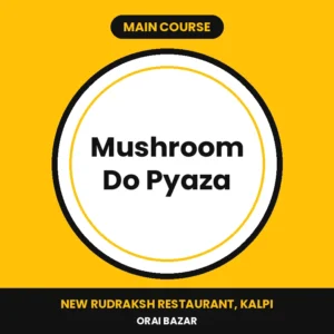 Mushroom Do Pyaza