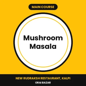 Mushroom Masala