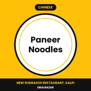 Paneer Noodles