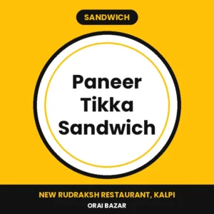 Paneer Tikka Sandwich