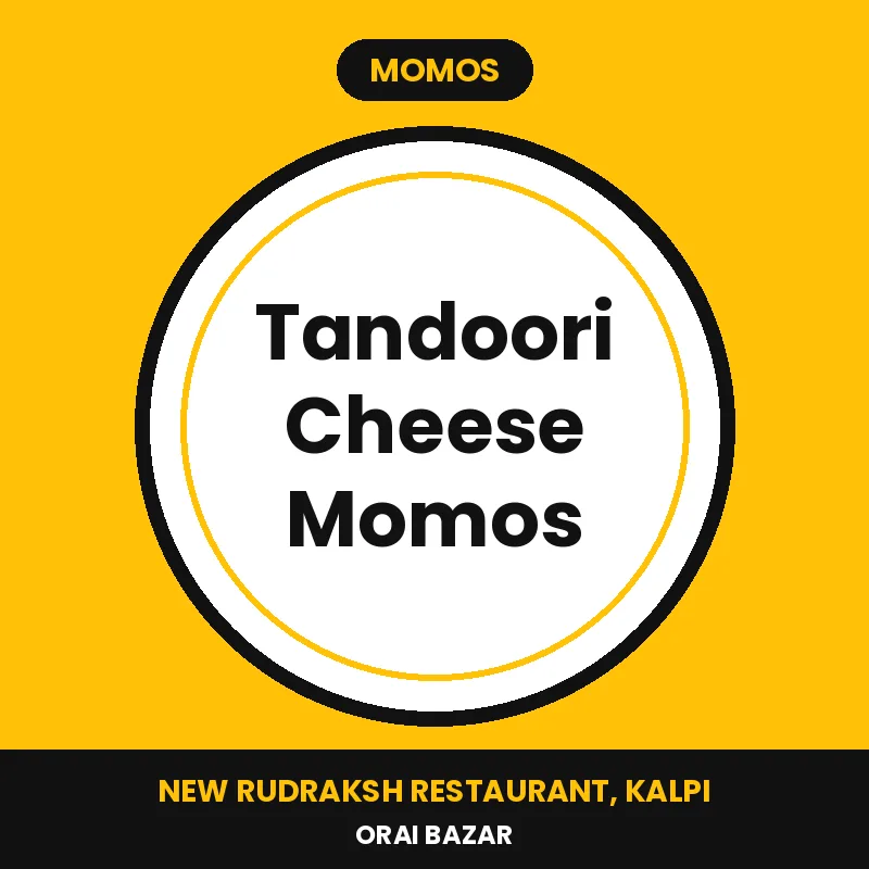 Tandoori Cheese Momos