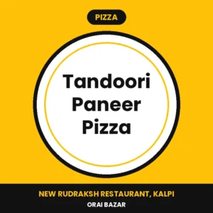 Tandoori Paneer Pizza
