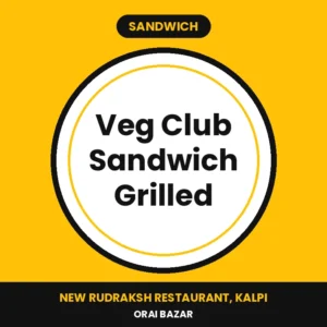 Veg Club Sandwich Grilled