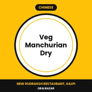 Veg Manchurian Dry